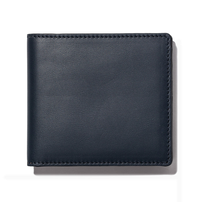 front of The Minimalist Billfold Wallet in Navy