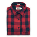 The Moto Utility Shirt in Red Buffalo Plaid