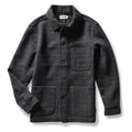 flatlay of The Ojai Jacket in Ash Guncheck Wool