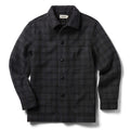 flatlay of The Ojai Jacket in Ash Plaid Wool