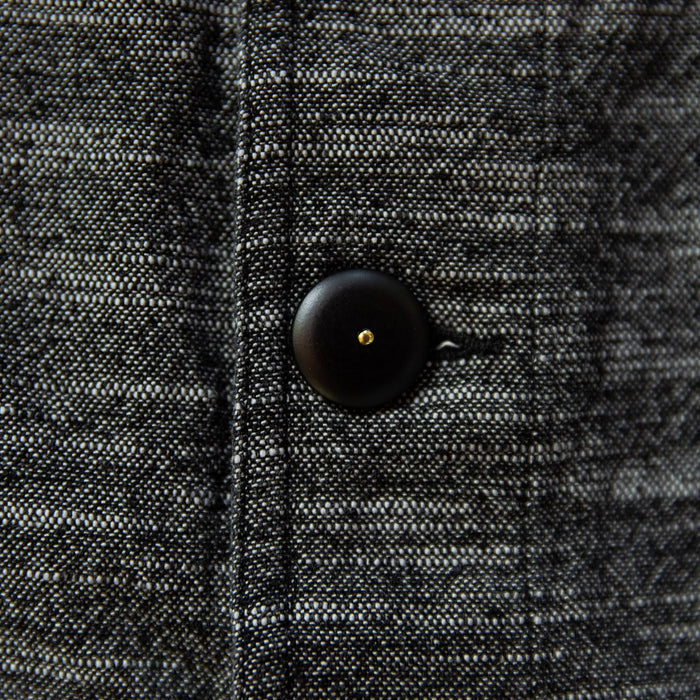 material shot of button