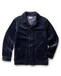 flatlay of The Ojai Jacket in Dark Navy Corduroy