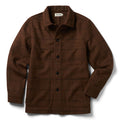 flatlay of The Ojai Jacket in Ginger Check Wool
