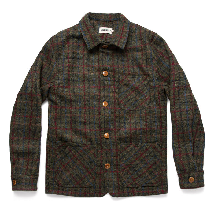The Ojai Jacket in Harris Tweed Plaid