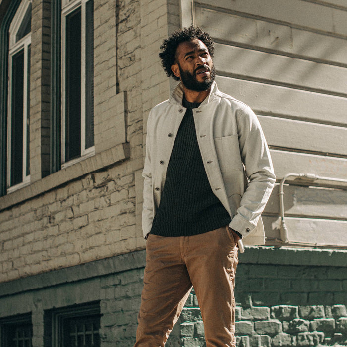 The Ojai Jacket in Natural Boss Duck