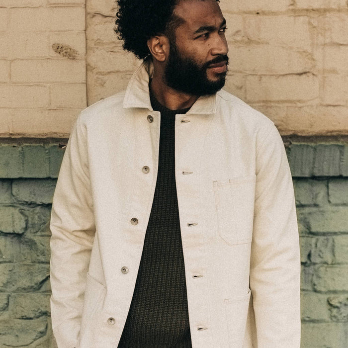 The Ojai Jacket in Natural Boss Duck