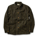 The Ojai Jacket in Olive Tweed Herringbone