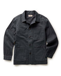 flatlay of The Ojai Chore Jacket in Navy Foundation Twill