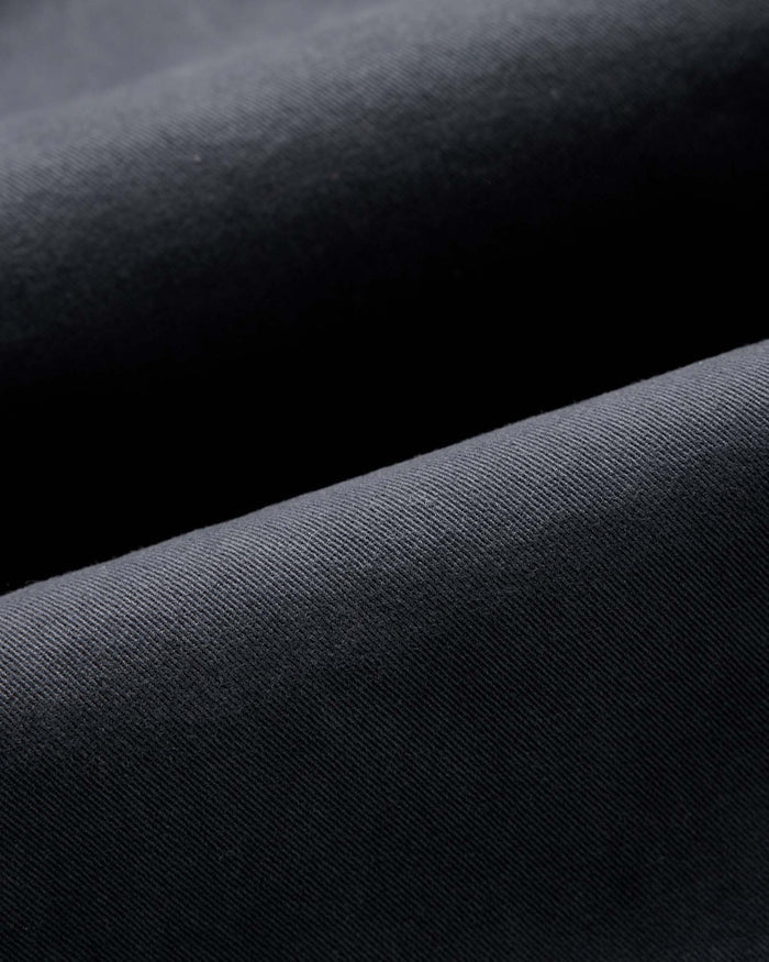 material shot of the pockets on The Ojai Jacket in Organic Navy Foundation Twill