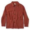 flatlay of The Ojai Jacket in Rust Hemp