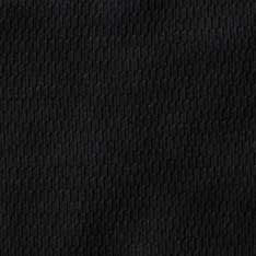 color swatch of The Organic Cotton Crew in Faded Black Waffle