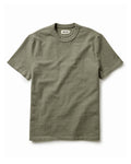 flatlay of The Organic Cotton Shop Tee in Army Twist