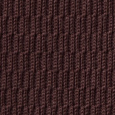 color swatch on The Organic Cotton Short Sleeve Crew in Burgundy Waffle