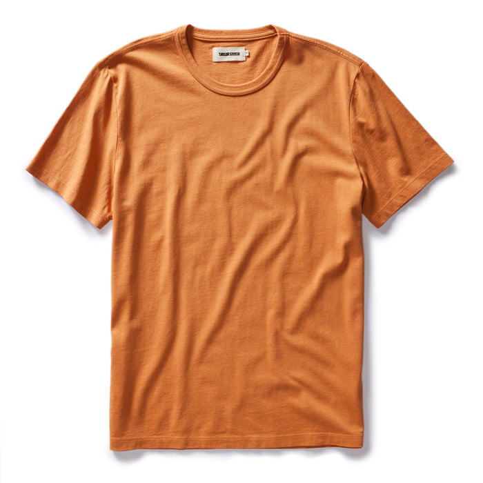 flatlay of The Organic Cotton Tee in Adobe
