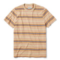 flatlay of The Organic Cotton Tee in Sand Stripe