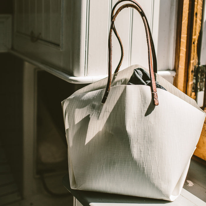 The Origami Tote in Sail Cloth