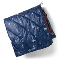 flatlay of The Original Puffy Blanket in Navy Aloha