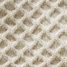 color swatch of The Orr Sweater in Marled Oat Merino