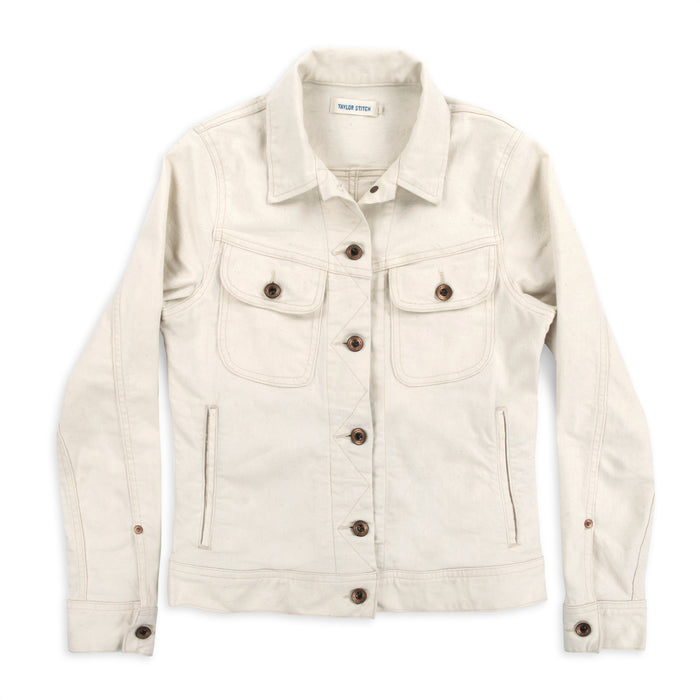 The Pacific Jacket in Natural Denim