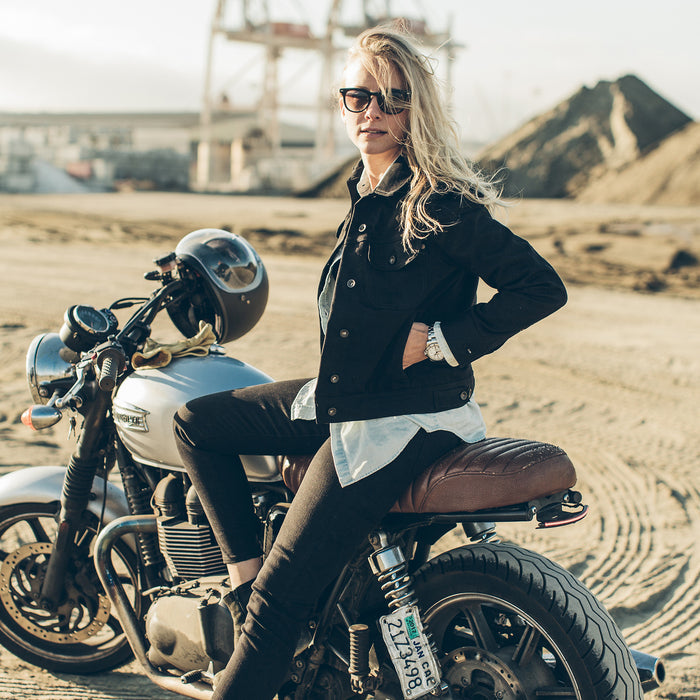 The Pacific Jacket in Noir
