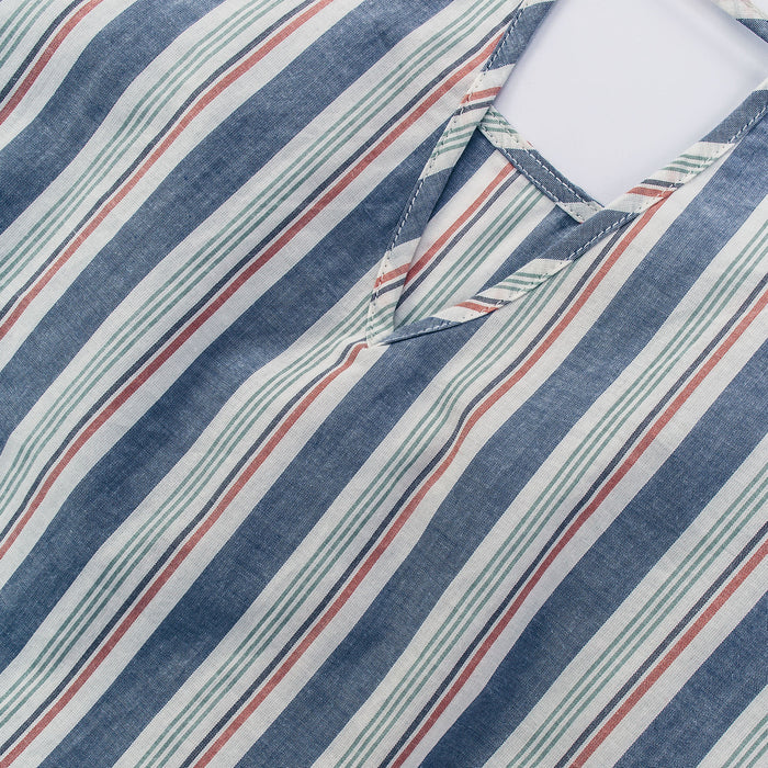 The Palisades Dress in Surf Stripe