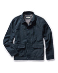 The Pathfinder Jacket in Dark Navy Dry Wax