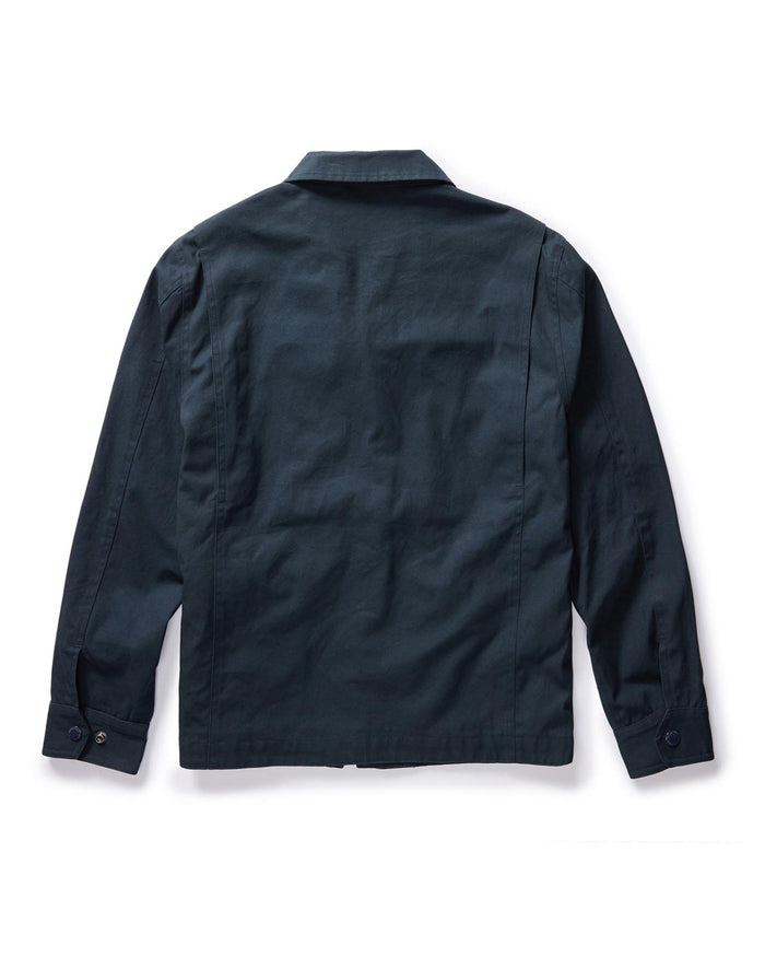 The Pathfinder Jacket in Dark Navy Dry Wax