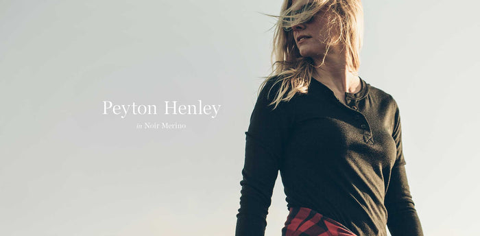 The Peyton Henley in Noir Merino workshop header