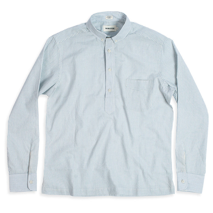 The Popover in Antique Blue Stripe