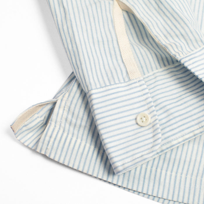 The Popover in Antique Blue Stripe