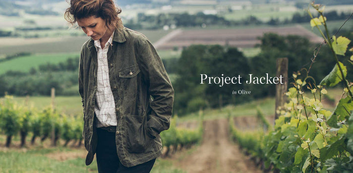 The Project Jacket in Olive workshop header