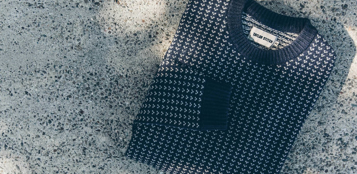 The Rangeley Sweater in Navy CashMerino workshop header