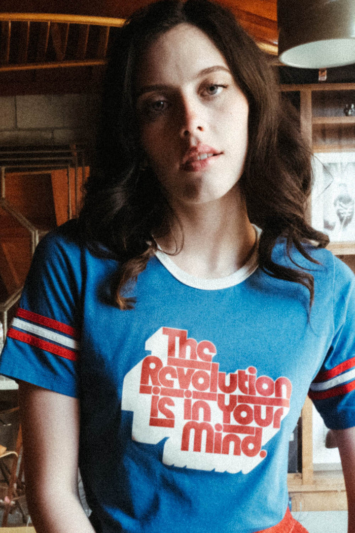 The Revolution Is In Your Mind | Fitted Ringer Tee