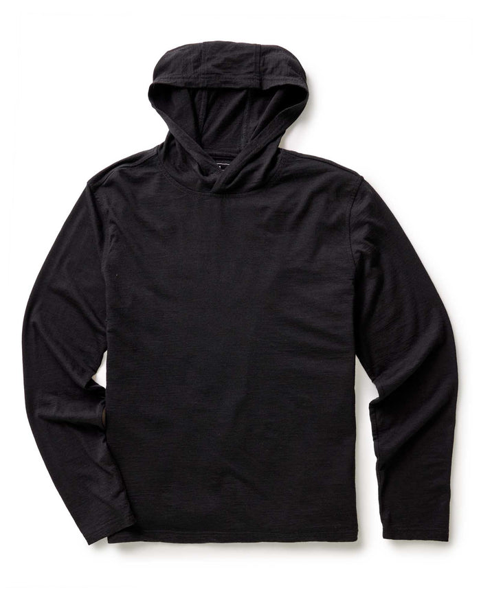The Ridgeline Merino Hoodie in Coal