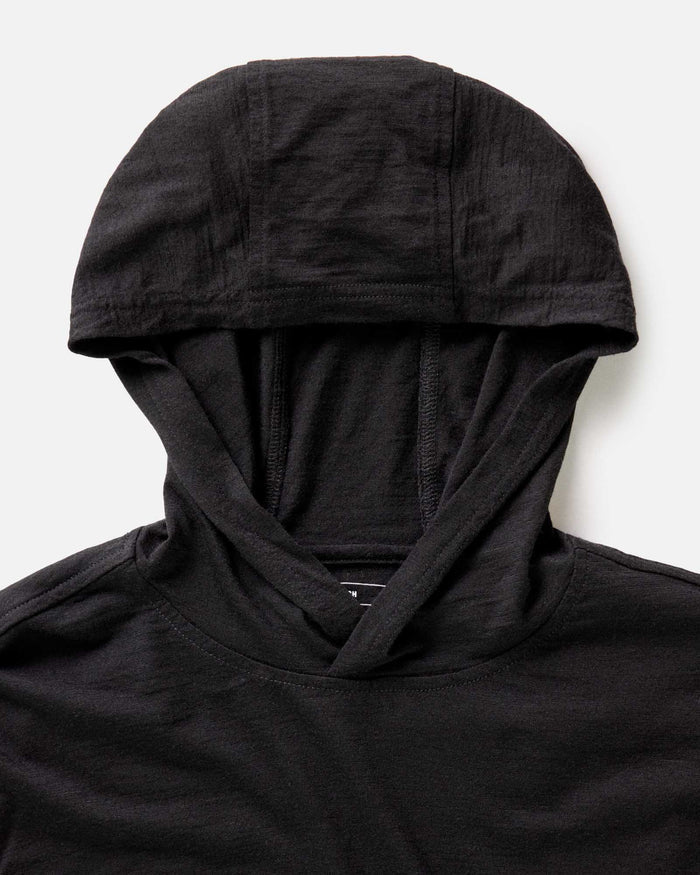 The Ridgeline Merino Hoodie in Coal
