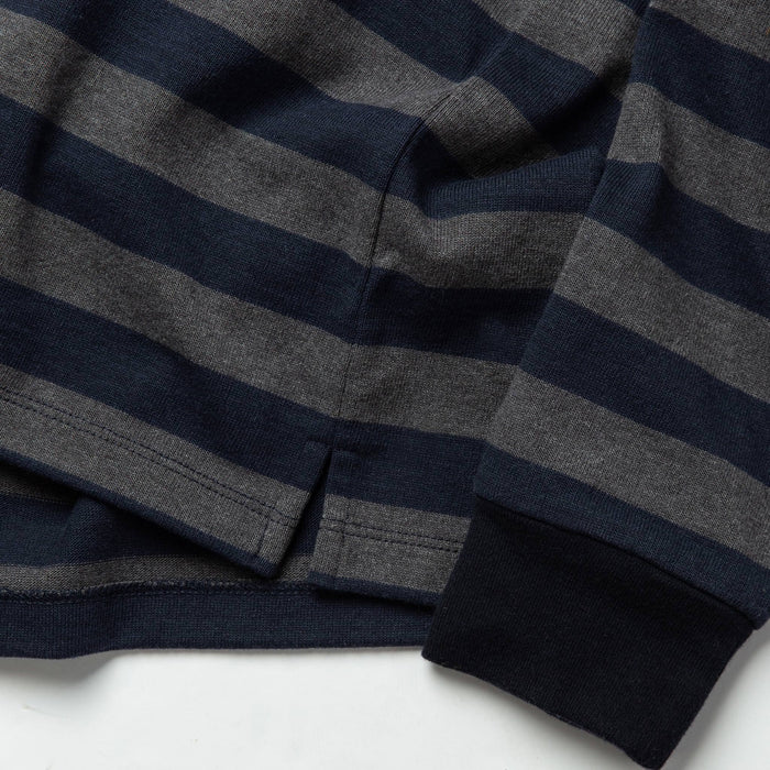 material shot of shirt bottom and sleeve
