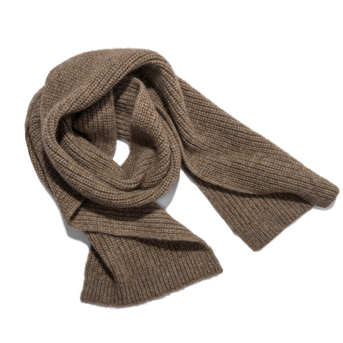 The Scarf in Oatmeal Alpaca