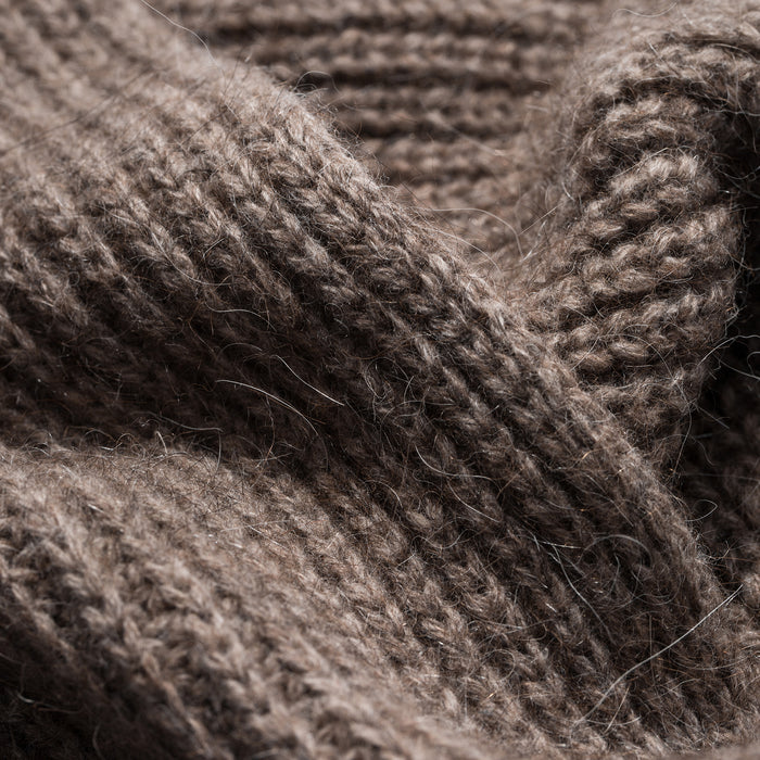 The Scarf in Oatmeal Alpaca