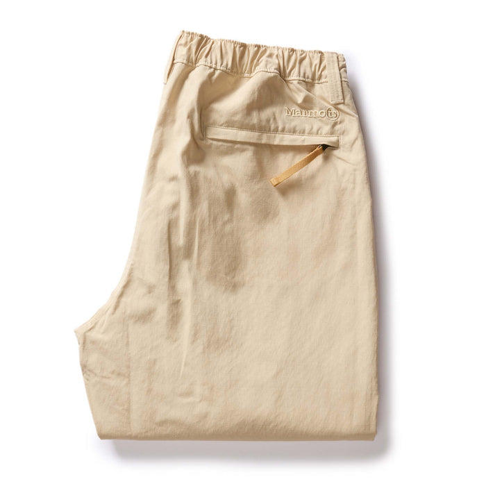 flatlay of The Scramble Pant in Boulder, folded from back