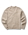 flatlay of The Seafarer Sweater in Natural Donegal