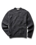flatlay of The Seafarer Sweater in Charcoal Donegal
