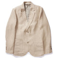 flatlay of The Sheffield Sport Coat in Natural Linen