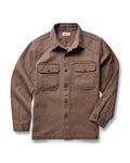 flatlay of The Shop Shirt in Aged Penny Chipped Canvas