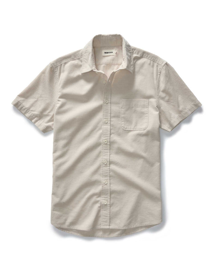 flaltay of The Short Sleeve California in Heather Oat Cord