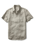 flatlay of The Short Sleeve California in Morel Hemp