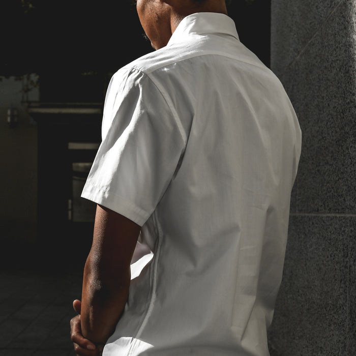 Our fit model in Downtown San Francisco