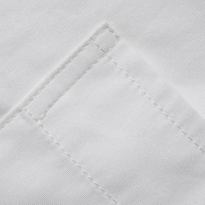 The Short Sleeve California in White Poplin