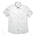 The Short Sleeve California in White Spacedye