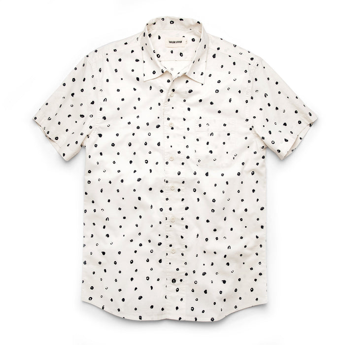 The Short Sleeve Hawthorne in Brush Dot