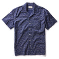flatlay of The Short Sleeve Hawthorne in Dark Navy Floral